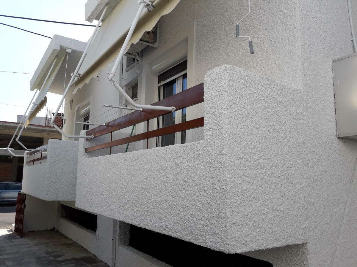 apt 30m from beach Amarynthos Exteriör bild